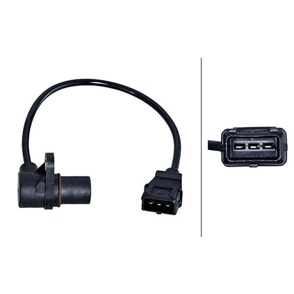 Sensor camshaft position inductive sensor 3-pole HELLA