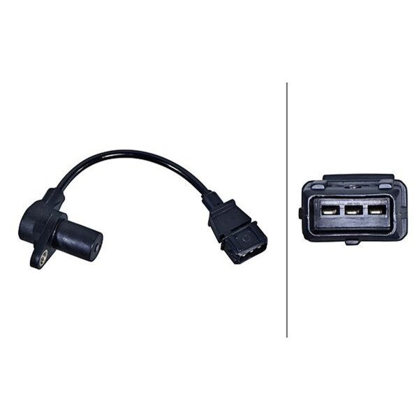 Pulse generator crankshaft inductive sensor 3-pole HELLA