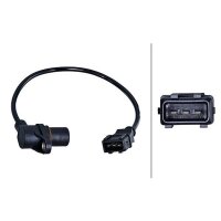 Sensor camshaft position inductive sensor 3-pole HELLA