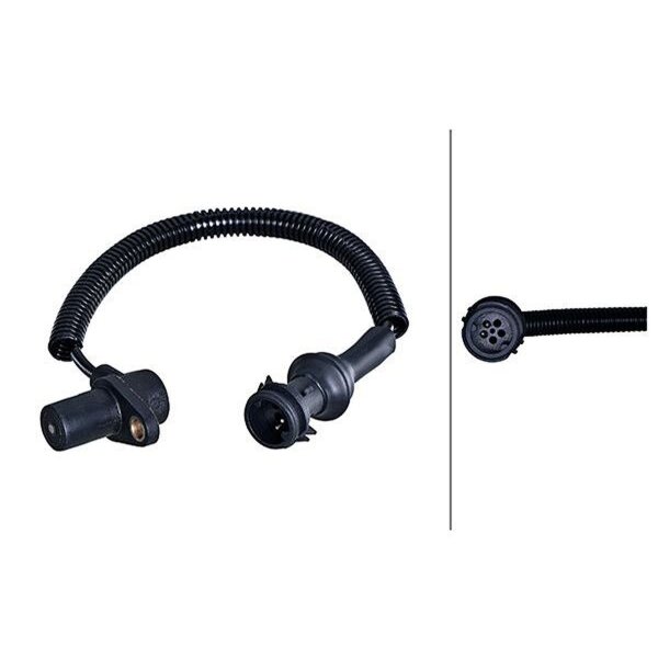 Pulse generator crankshaft inductive sensor 5-pole HELLA