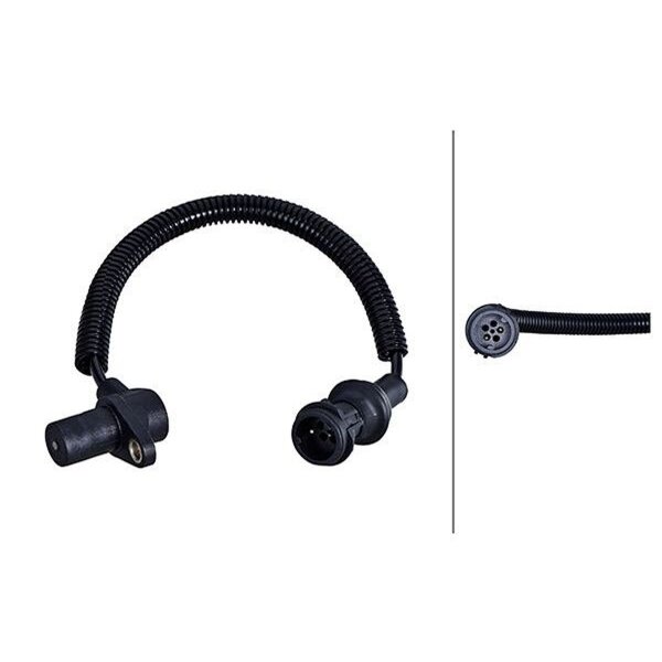 Pulse generator crankshaft inductive sensor 5-pole HELLA