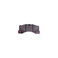 Brake pad set with wear warning 16.7 mm HELLA for PORSCHE...