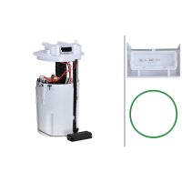 Kraftstoff-Fördereinheit elektrisch 4-polig HELLA für u.a. ALFA ROMEO 147