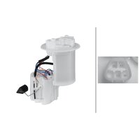 Kraftstoff-Fördereinheit elektrisch 4-polig HELLA für u.a. TOYOTA Auris