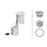 Kraftstoff-Fördereinheit elektrisch 4-polig HELLA für u.a. DAIHATSU CHARADE