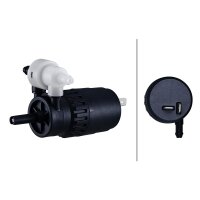 Waschwasserpumpe Scheibenreinigung 12 V 2-polig HELLA für GENERAL MOTORS