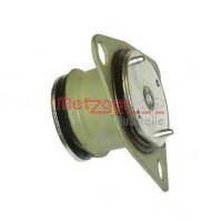 Engine mount rear left METZGER for AUDI A6 C4