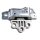 Lower right engine mount METZGER for FIAT FIORINO panel van/large saloon