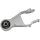 Rear engine lower bearing METZGER for OPEL MERIVA A