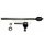 Tie Rod front axle left METZGER suitable for e.g. CITROËN XSARA