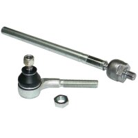 Tie rod front left METZGER for PEUGEOT 206 hatchback