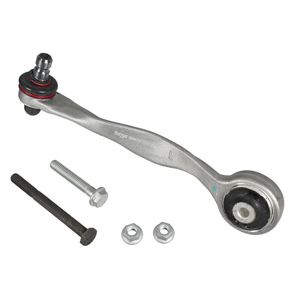 Control arm wheel suspension front left top rear control arm METZGER for AUDI A6 C5