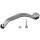 Control arm wheel suspension front left lower rear control arm METZGER for AUDI A4 B7