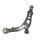 Handlebar Wheel Suspension front left wishbone with METZGER for e.g. FIAT IDEA