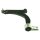 Lower front left suspension control arm METZGER for FORD FIESTA V