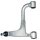 Rear left control arm METZGER for MERCEDES M-CLASS (W163)