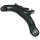 Control arm wheel suspension front left lower control arm METZGER for RENAULT MEGANE II