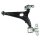 Control arm wheel suspension front left control arm METZGER for CITROËN C8 (EA_)