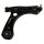 Control arm wheel suspension front right control arm METZGER for SKODA FABIA II
