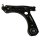Control arm wheel suspension front left control arm METZGER for SKODA FABIA II