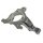 Steering knuckle wheel suspension front right METZGER for OPEL ASTRA H