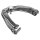 Upper right front control arm METZGER for NISSAN NAVARA Pick-up