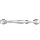 Control arm wheel suspension rear front upper wishbone METZGER for AUDI A6 C8