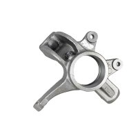 Steering Knuckle Wheel Suspension front axle left METZGER for e.g. FORD TRANSIT