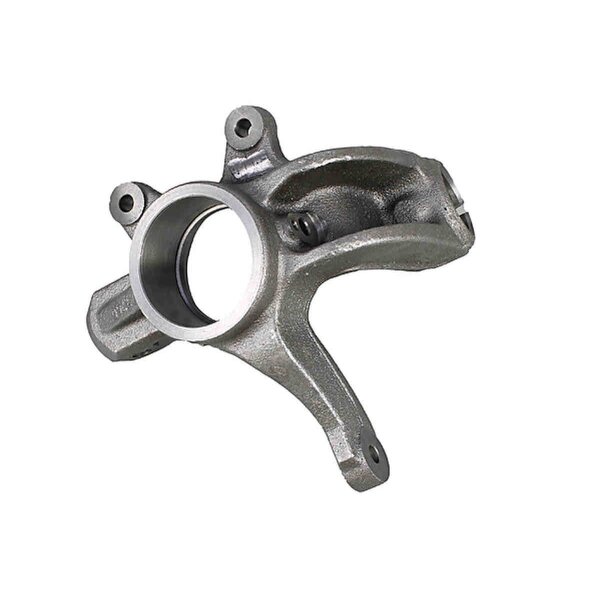 Steering knuckle wheel suspension front left METZGER for FORD FIESTA V