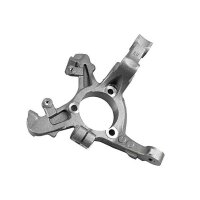 Steering knuckle wheel suspension front right METZGER for OPEL ASTRA G