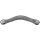 Control arm wheel suspension rear left upper trailing arm METZGER for AUDI A4 B9