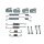 Accessory Set Brake Shoes METZGER IAM-Expertise suitable for e.g. KIA STONIC