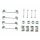 Accessory Set Parking Brake Shoes METZGER for e.g. BMW 2 Series500-3.3