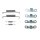 Accessory Set Parking Brake Shoes METZGER suitable for e.g. VOLVO S70