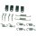 Accessory Set Parking Brake Shoes METZGER suitable for e.g. HONDA FR-V