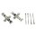 Accessory kit disc brake pad METZGER for AUDI A6 C7