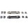 Accessory kit disc brake pad METZGER for AUDI A4 Allroad