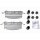 Accessory kit disc brake pad METZGER for MERCEDES GLE (W166)