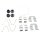 Accessory set disc brake pad METZGER for KIA SPORTAGE IV