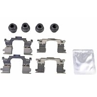 Accessory set disc brake pad METZGER for RENAULT GRAND...