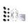 Accessory kit disc brake pad METZGER for MERCEDES C-KLASSE (W205)