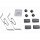 Accessory kit disc brake pad METZGER for LAND ROVER RANGE