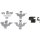 Accessory kit disc brake pad METZGER for AUDI Q7 (4MB)