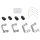 Accessory set disc brake pad METZGER for SANTA FÉ