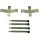 Accessory kit disc brake pad METZGER for MERCEDES E-KLASSE T-Model