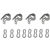 Accessory kit, disc brake pad METZGER for ALFA ROMEO 33