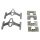 Accessory kit disc brake pad METZGER for ROVER 200 II