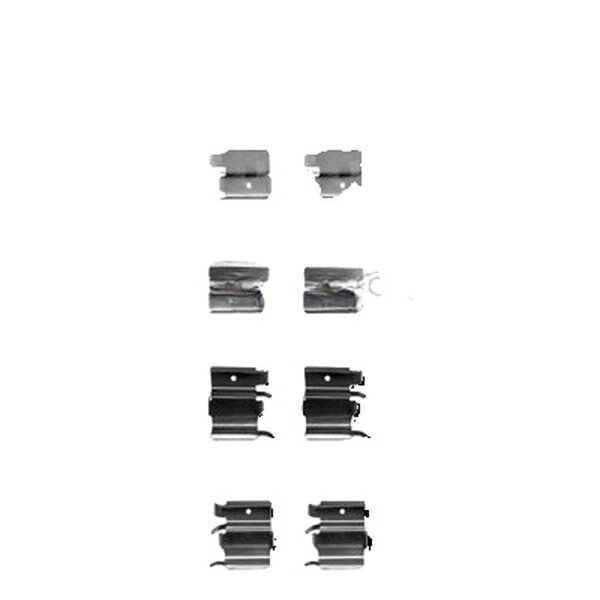 Zubehörsatz Scheibenbremsbelag METZGER IAM-Expertise passend für u.a. MAZDA 3