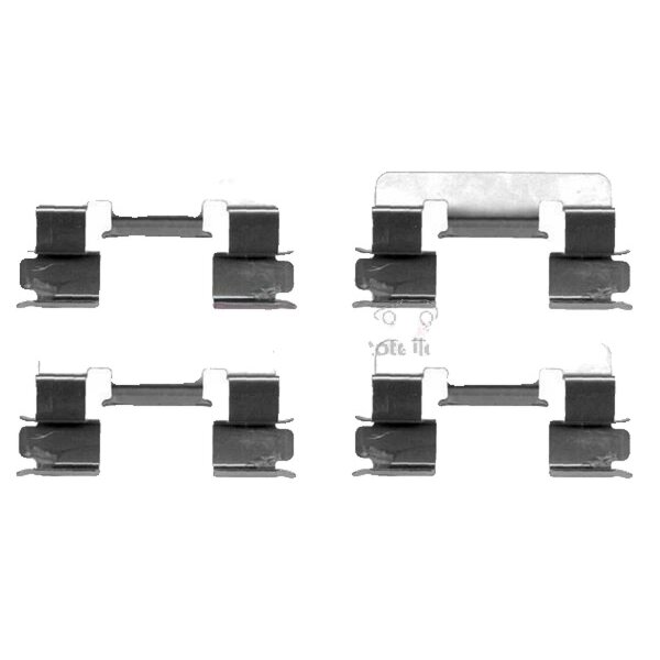 Zubehörsatz Scheibenbremsbelag METZGER passend für u.a. TOYOTA COROLLA