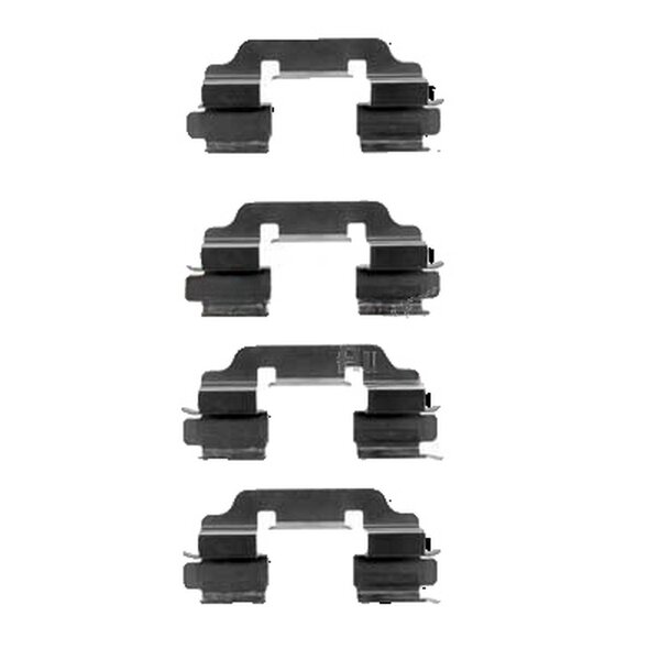 Accessory Kit Disc Brake Pads METZGER suitable for MERCEDES-BENZ VANEO